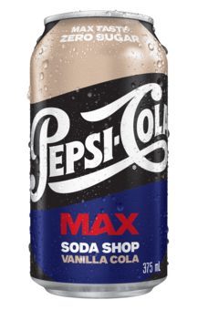 PEPSI MAX VANILLA COLA